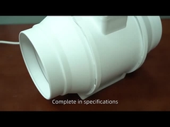 Venta caliente de 4-12 pulgadas Calidad garantizada Soplador centrífugo silencioso ventilador de conducto en línea