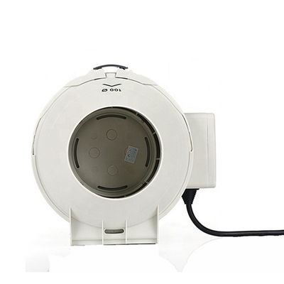 240V SAA Silencioso 200mm Personalización Hidropónico Negro de flujo mixto Ventilador montado en la pared