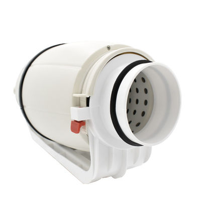 240V SAA Silencioso 200mm Personalización Hidropónico Negro de flujo mixto Ventilador montado en la pared
