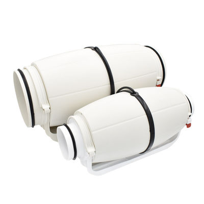 240V SAA Silencioso 200mm Personalización Hidropónico Negro de flujo mixto Ventilador montado en la pared
