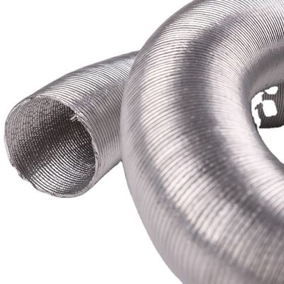 Instalación de plástico 100-315 mm Certificado SAA conducto flexible semirígido para aire acondicionado