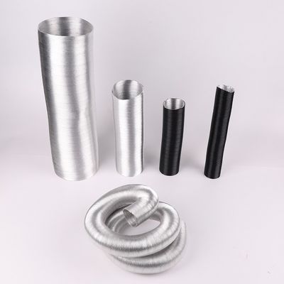 Corriente eléctrica de aluminio semirrígido conducto flexible para aire acondicionado 100-315 mm