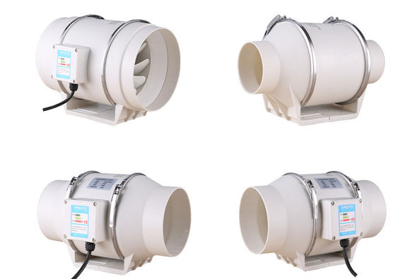 Logotipo personalizado 12 pulgadas de conducto Hvac ventilador de flujo axial con cambio de velocidad OEM ventilación de apoyo