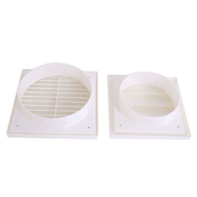 Construcción de rejilla de ventilación de aire de difusión del techo de cuchillas de plástico con salida de aire ajustable