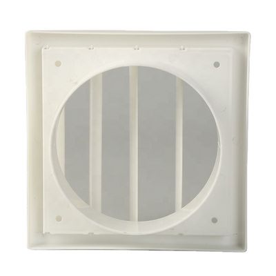 Construcción de rejilla de ventilación de aire de difusión del techo de cuchillas de plástico con salida de aire ajustable