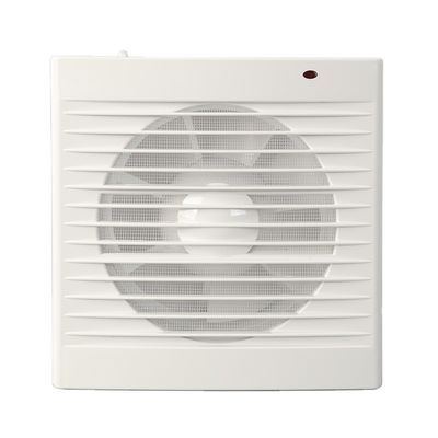 AC eléctrico de 6 pulgadas de baño montado en la pared del ventilador de extracción de aire axial en blanco/negro
