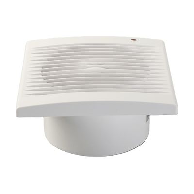 AC eléctrico de 6 pulgadas de baño montado en la pared del ventilador de extracción de aire axial en blanco/negro