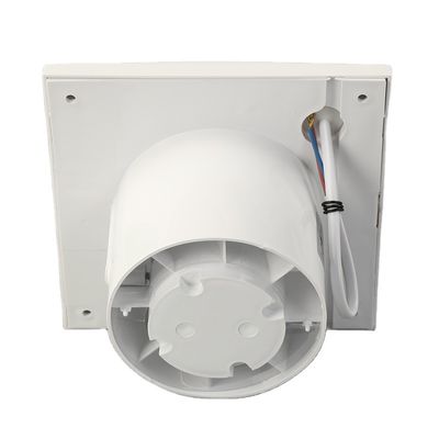 AC eléctrico de 6 pulgadas de baño montado en la pared del ventilador de extracción de aire axial en blanco/negro