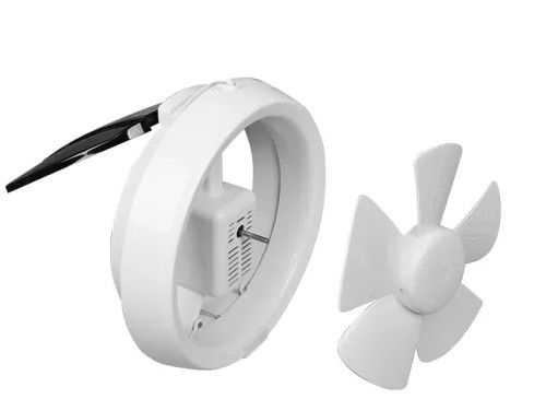 AC corriente eléctrica Tipo de ventilación de plástico de techo de 8 pulgadas ventilador de escape silencioso para el baño de la cocina