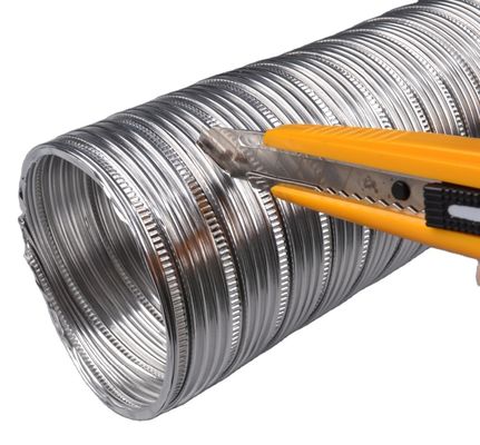 162-252 Cuantidad de aire conducto flexible semi rígido para aire acondicionado y ventilador de flujo axial