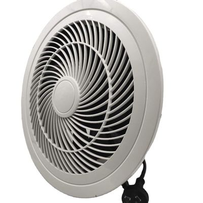 Logotipo personalizado Material de plástico de 7&quot; 9&quot; 11&quot; pulgadas ventilador de conducto para el techo de la cocina del baño