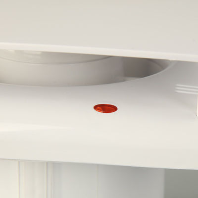 Tipo de ventilador de extracción de aire cuadrado de cuchilla centrífuga en material plástico ABS blanco