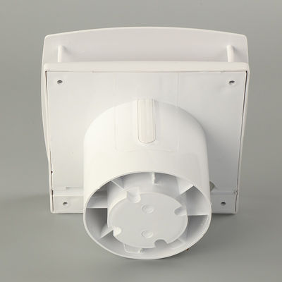 Tipo de ventilador de extracción de aire cuadrado de cuchilla centrífuga en material plástico ABS blanco