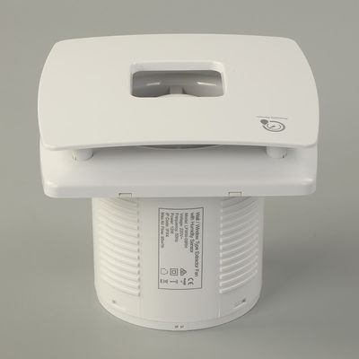 Tipo de ventilador de extracción de aire cuadrado de cuchilla centrífuga en material plástico ABS blanco