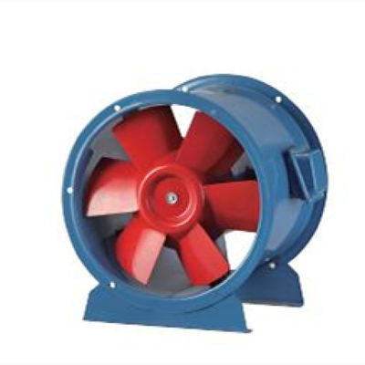 AC 220V 380V Acero inoxidable Tipo de flujo axial ventilador de conductos en línea reversible silencioso 23-65