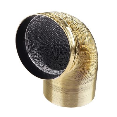 ODM tubo compuesto resistente a altas temperaturas 6m ventilador tubo de ventilación de escape PVC conducto flexible