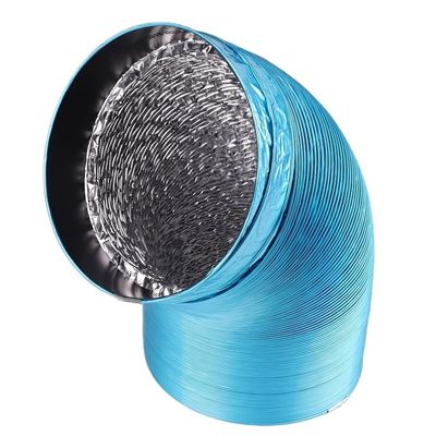 ODM tubo compuesto resistente a altas temperaturas 6m ventilador tubo de ventilación de escape PVC conducto flexible