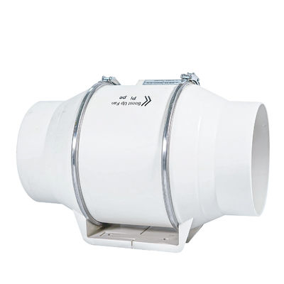 162-252 Ventilador de ventilación circular de conductos circulares de alta presión de cantidad de aire para salas de lectura/baños