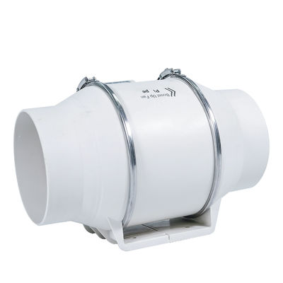 162-252 Ventilador de ventilación circular de conductos circulares de alta presión de cantidad de aire para salas de lectura/baños