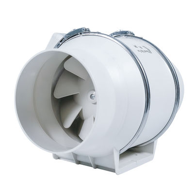 162-252 Ventilador de ventilación circular de conductos circulares de alta presión de cantidad de aire para salas de lectura/baños