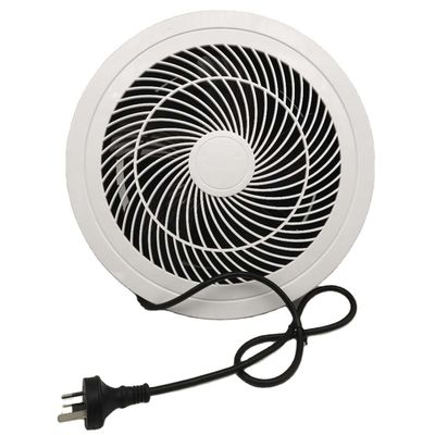 Masa personalizada de 200 mm 250 mm ventilador de escape de techo de montaje de pared con luz LED OEM / ODM Hecho