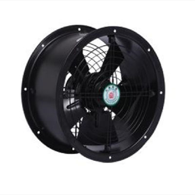 Instalación de ventilador de aire acondicionado de invernadero eléctrico de bajo ruido con luz LED