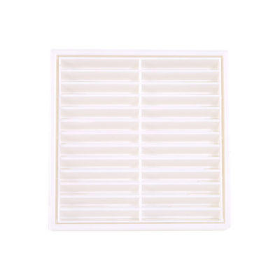 Grilla de huevos de plástico de ventilación de 100/125/150 mm de color blanco con 3 años de vida mecánica