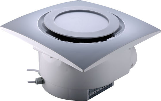 Extrator de luz LED de baño de 240V AC ventilador de ventilación de techo de escape con ventilación