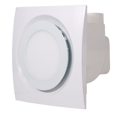 Extrator de luz LED de baño de 240V AC ventilador de ventilación de techo de escape con ventilación