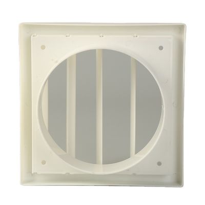 Grilla fija de Louvre 100 125 150 mm AU Accesorios Grilla de gravedad de plástico para conveniencia