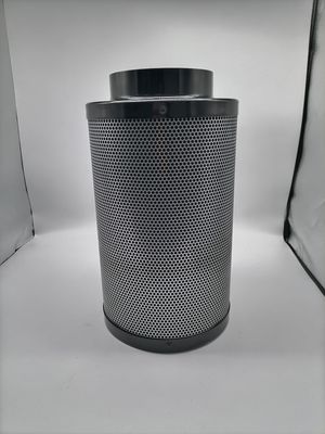 Hidroponía de acero inoxidable plantas de interior filtro de aire de carbono para tiendas de cultivo de 4-12 pulgadas