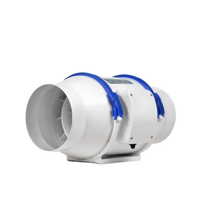 125mm ventilador de conductos para HVAC soporte OEM personalizado silencio flujo mixto de plástico en línea