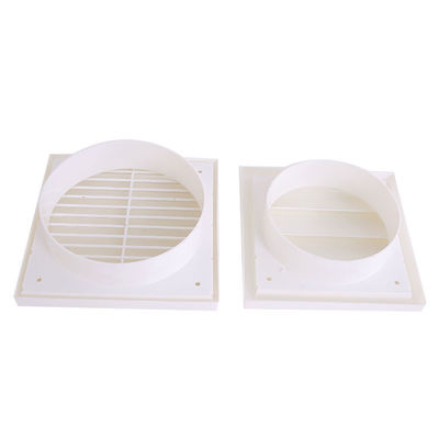 Diseño moderno 100mm ABS salida de aire con volumen de aire ajustable y control de ventilación