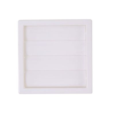 Diseño moderno 100mm ABS salida de aire con volumen de aire ajustable y control de ventilación