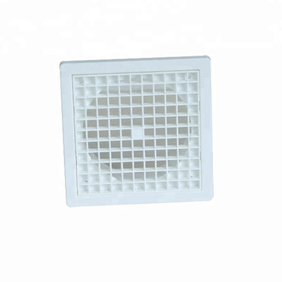 Diseño moderno 100mm ABS salida de aire con volumen de aire ajustable y control de ventilación