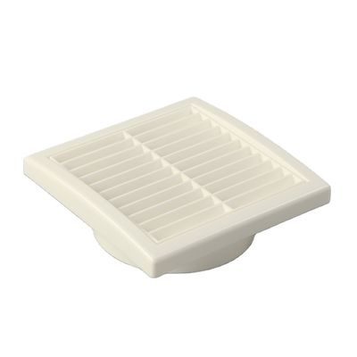 Logotipo personalizado Grill de Louvre Blanco Accesorio esencial para aire acondicionado cuadrado fijo
