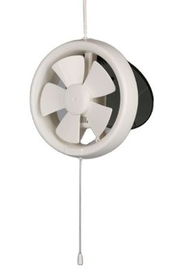 Tipo de ventilador de pared de montaje AC Corriente eléctrica ventilación silenciosa de baño ventilador de escape