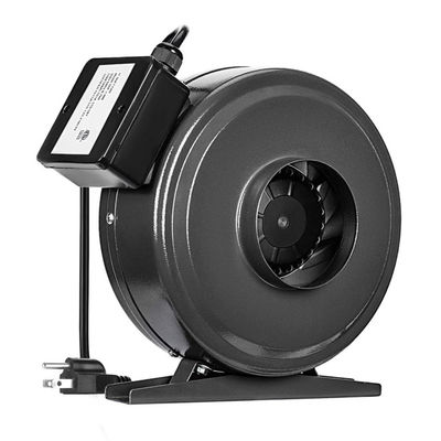 AC corriente eléctrica tipo 4' 6' 8' ventilador hidropónico de conducto en línea con diseño centrífugo