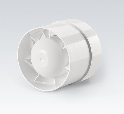 Fan de ventilación de baño de 6 pulgadas con soporte OEM con luz LED y montaje en la pared