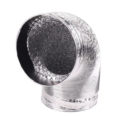 Función de refrigeración manguera flexible de aluminio con ventilación a alta temperatura y plástico