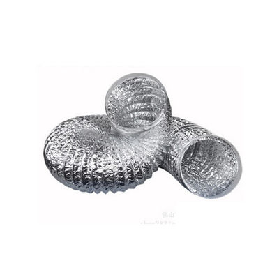 Función de refrigeración manguera flexible de aluminio con ventilación a alta temperatura y plástico