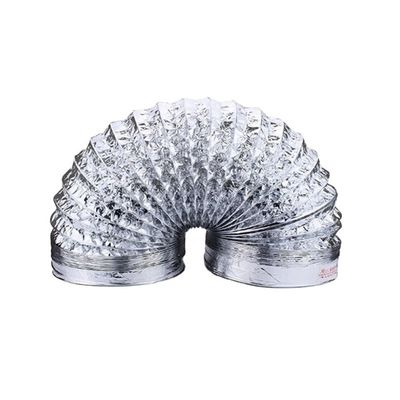 Función de refrigeración manguera flexible de aluminio con ventilación a alta temperatura y plástico