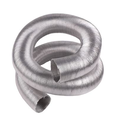 Función de refrigeración manguera flexible de aluminio con ventilación a alta temperatura y plástico