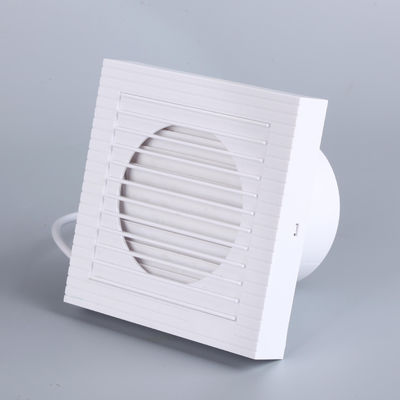 23-65 Soporte personalizado Ventilador de escape de garaje y inodoro con persianas de pared de plástico