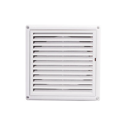 Difusor de ventilador de pared de plástico redondo para ventilación de aire de techo de 200 mm para la cantidad de aire 162-252
