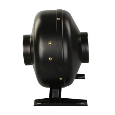 Ventilador de conducto en línea de 150 mm de plástico redondo para hidroponía