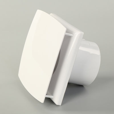 Ventilador de escape de baño de pared ultra silencioso con luz LED y material plástico