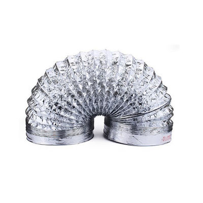 OEM soportado PVC personalizado de aluminio flexible manguera de ventilación para aire acondicionado portátil