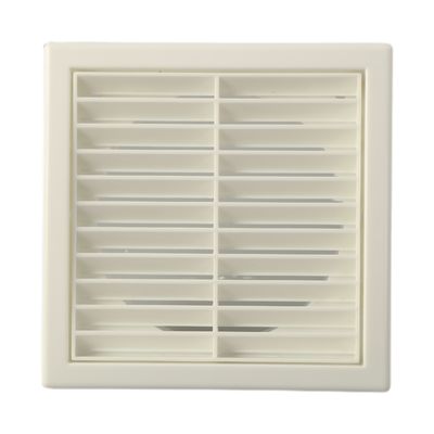 Grill de aire de escape de plástico blanco de 23-65 mm de diseño eficiente para ventilación