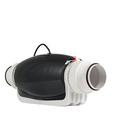 240V de flujo mixto ventilador de conductos en línea para la tienda de cultivo ventilador extractor silencioso 4 6 5 8 10 pulgadas